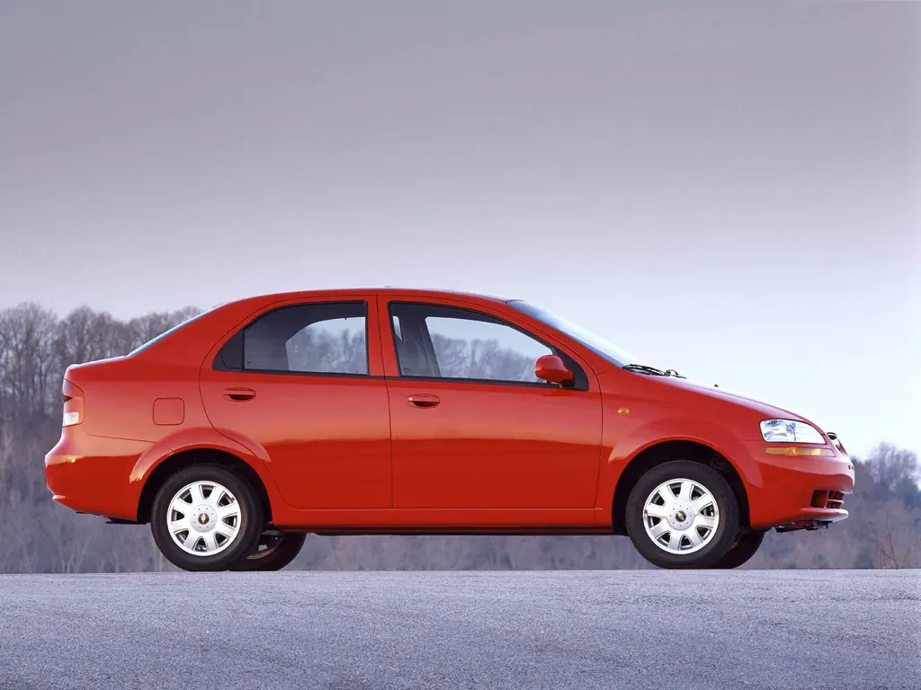 Chevrolet Aveo 2002, 2003, 2004, 2005, 2006, седан, 1