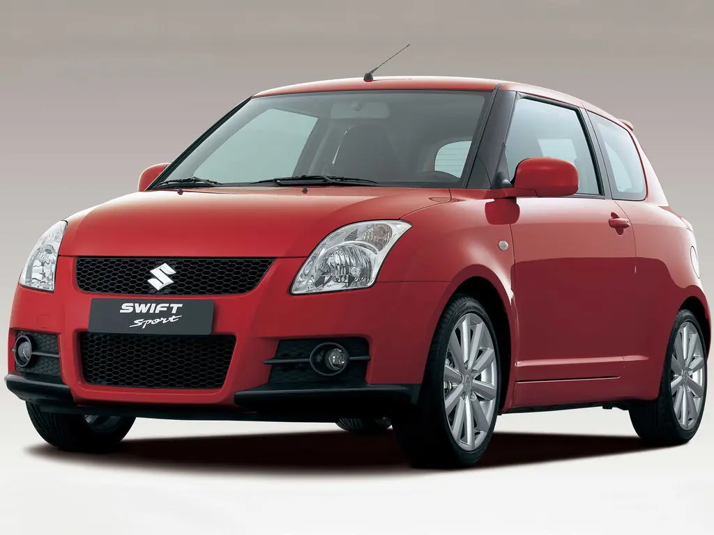 Suzuki Swift рестайлинг 2008 2009 2010 хэтчбек 3 дв 3 поколение RS  технические характеристики и комплектации