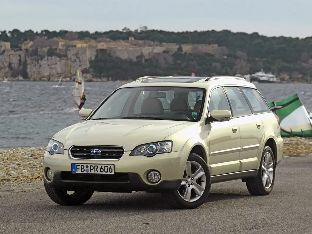 Subaru Outback 2003, 2004, 2005, 2006, универсал, 3