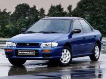 Subaru Impreza рестайлинг, 1 поколение, 06.1996 - 12.2000, Седан