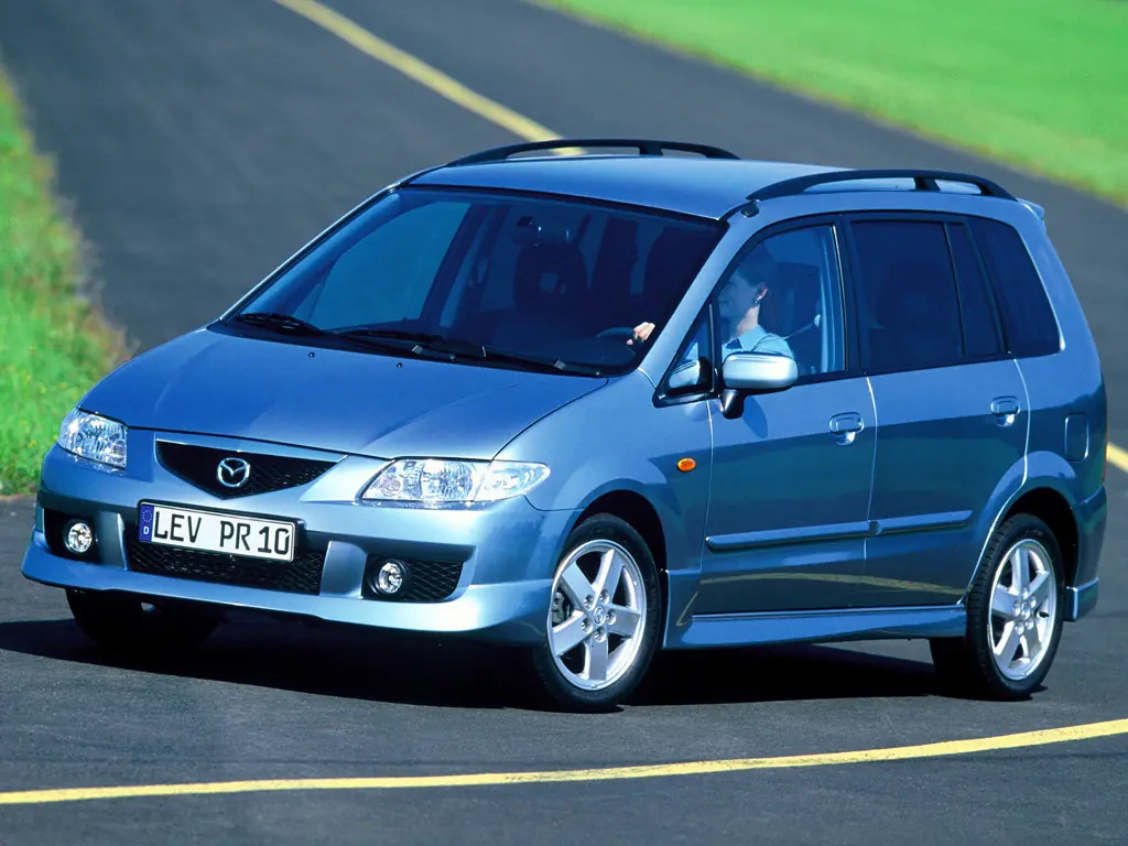 Mazda Premacy рестайлинг 2001, 2002, 2003, 2004, 2005