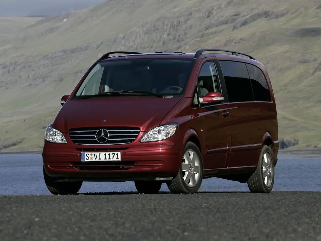 Изучите элегантный дизайн и внешний вид Mercedes-Benz Viano (W639)