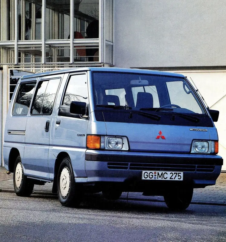 Mitsubishi L300 1987, 1988, 1989, 1990, 1991, минивэн, 2
