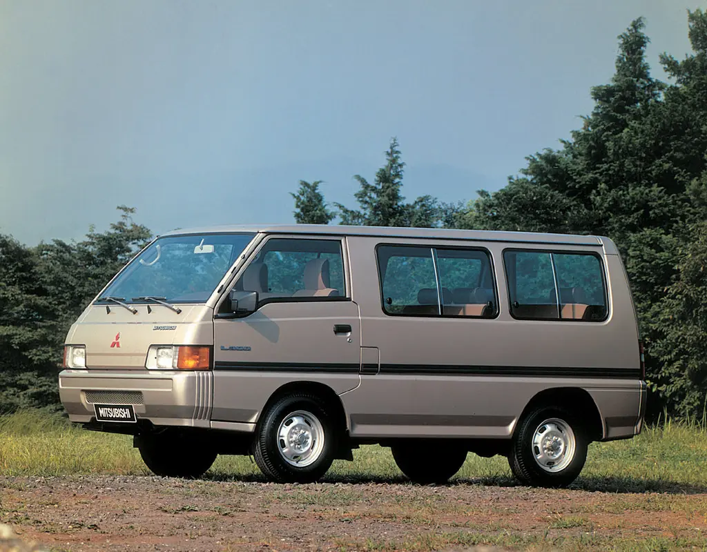 Mitsubishi L300 1987, 1988, 1989, 1990, 1991, минивэн, 2