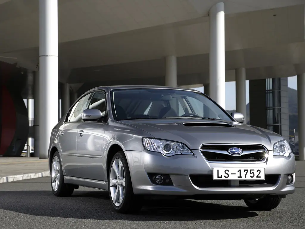 Subaru Legacy рестайлинг 2006, 2007, 2008, 2009, седан, 4