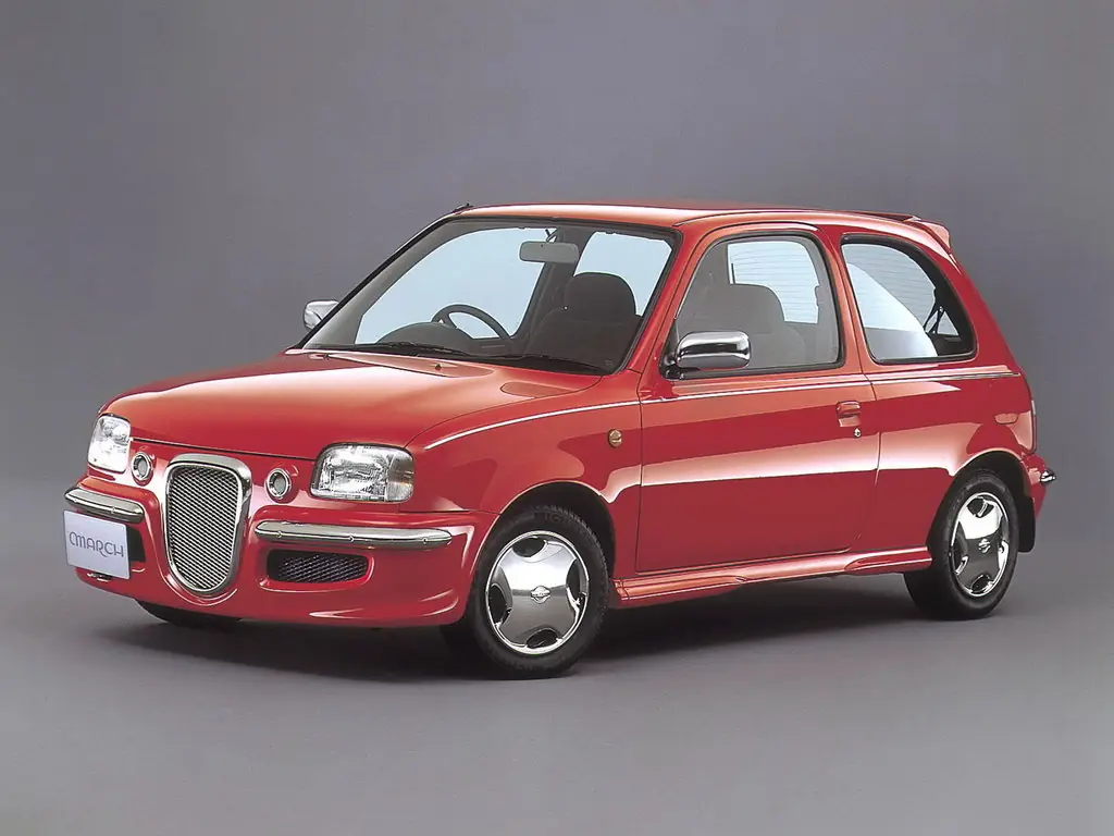 Nissan March 1992, 1993, 1994, 1995, хэтчбек 3 дв., 2
