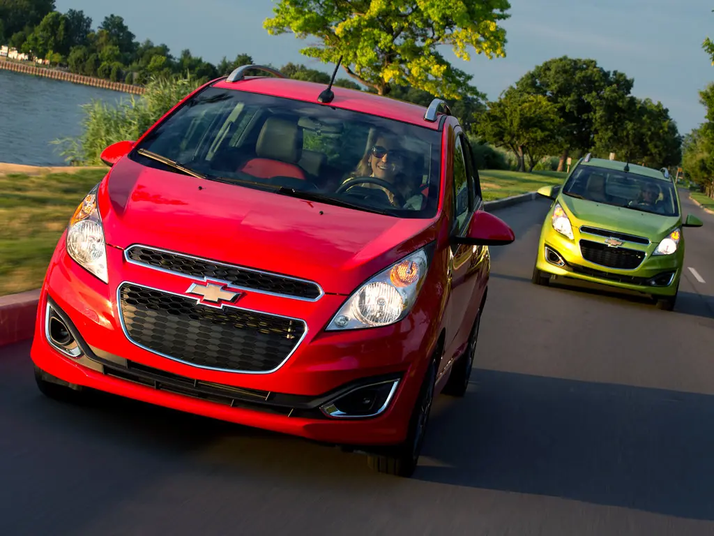Бордовый Spark Chevrolet Tuning