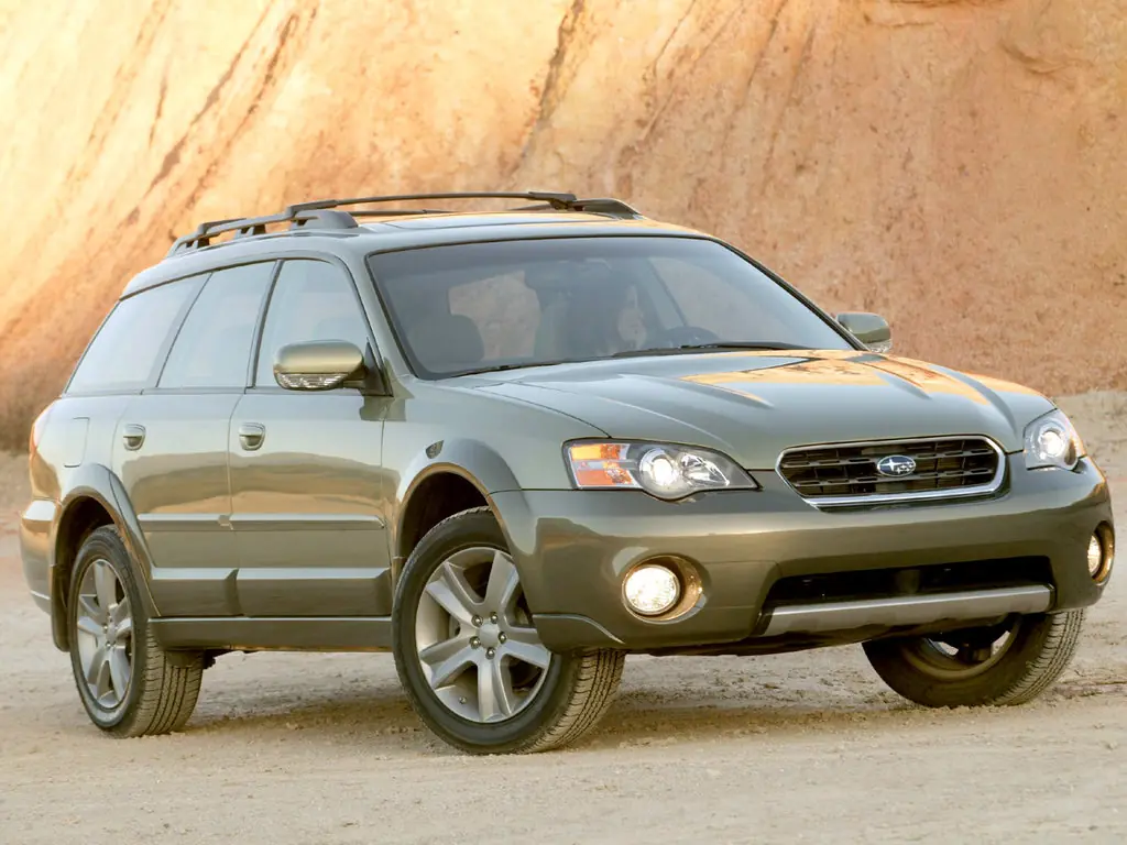 Subaru Outback 2003, 2004, 2005, 2006, 2007, универсал, 3