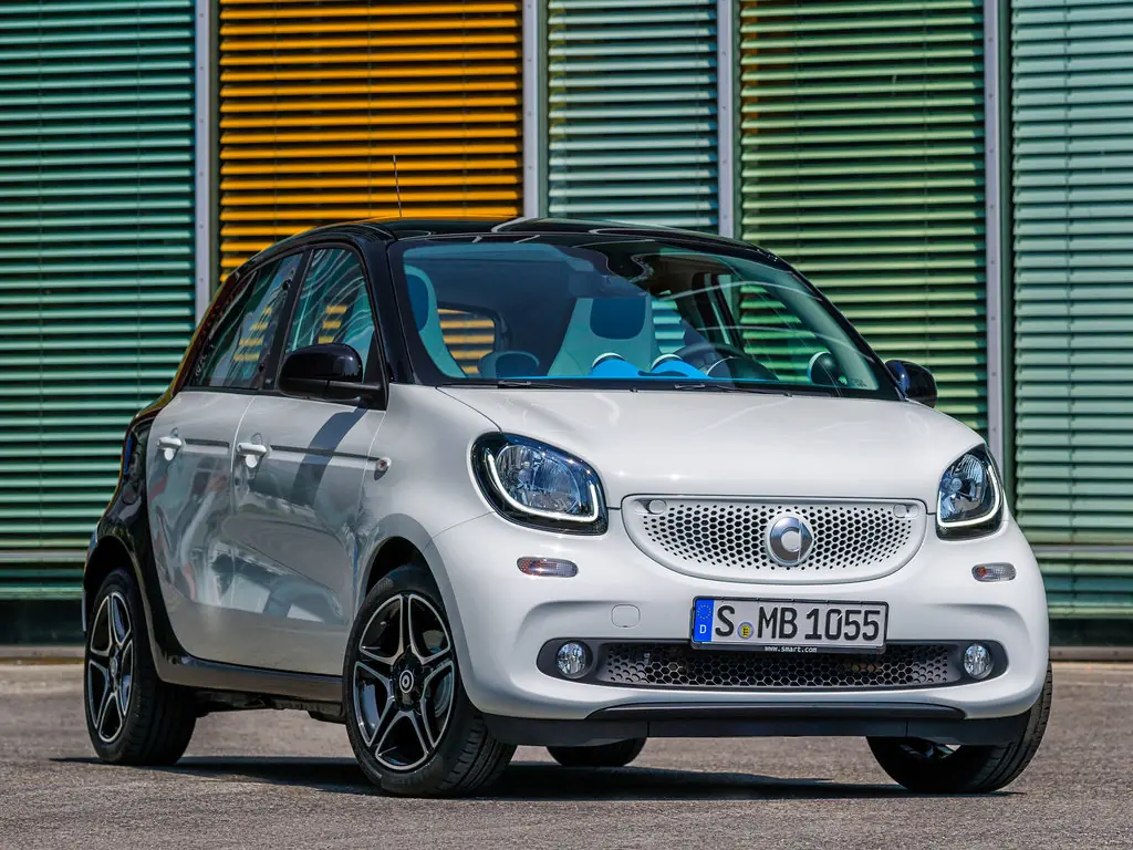Smart Forfour 2014, хэтчбек 5 дв., 2 поколение (07.2014 - н.в.)