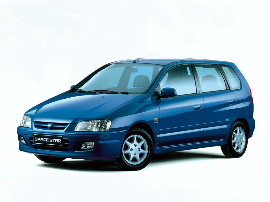 Mitsubishi Space Star 1998, 1999, 2000, 2001, 2002, минивэн, 1 поколение  технические характеристики и комплектации