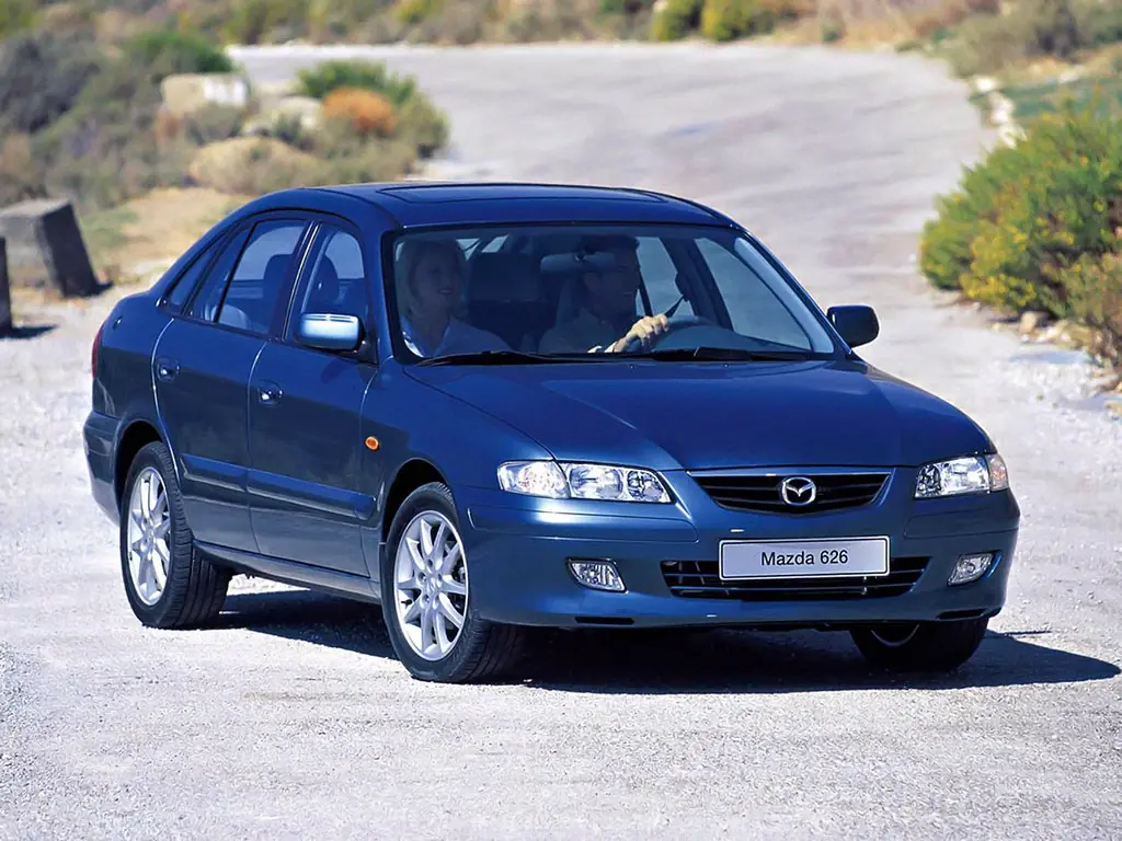 Mazda 626 рестайлинг 1999, 2000, 2001, 2002, лифтбек, 5