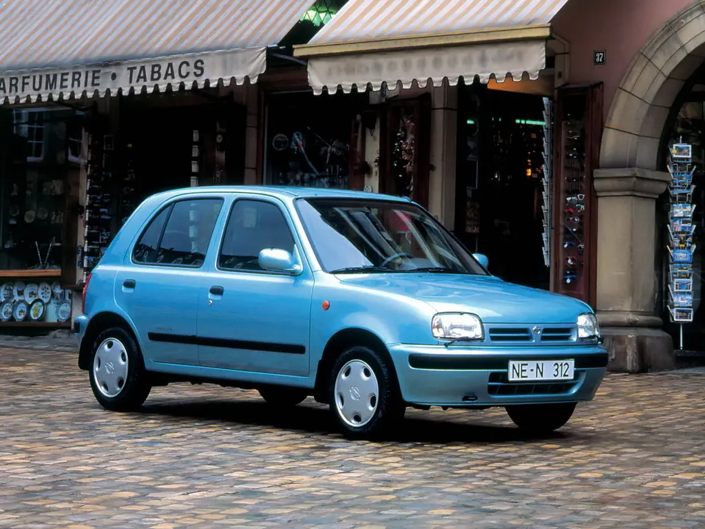 Nissan Micra 1992, 1993, 1994, 1995, 1996, хэтчбек 5 дв