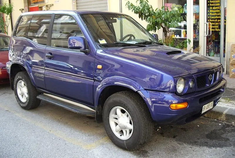 Nissan Terrano II рестайлинг 1996, 1997, 1998, 1999, джип