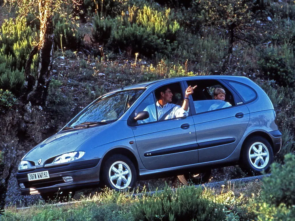 Renault Scenic 1996, 1997, 1998, 1999, хэтчбек 5 дв., 1