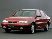 Hyundai Elantra рестайлинг 1993, седан, 1 поколение, J1
