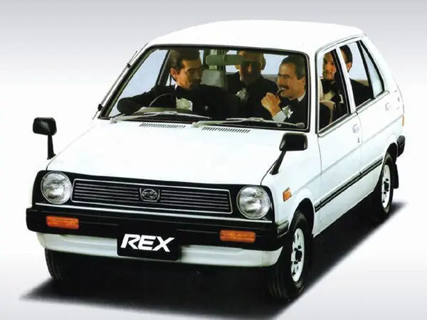 Subaru Rex 1981 1982 1983 1984  5  2      