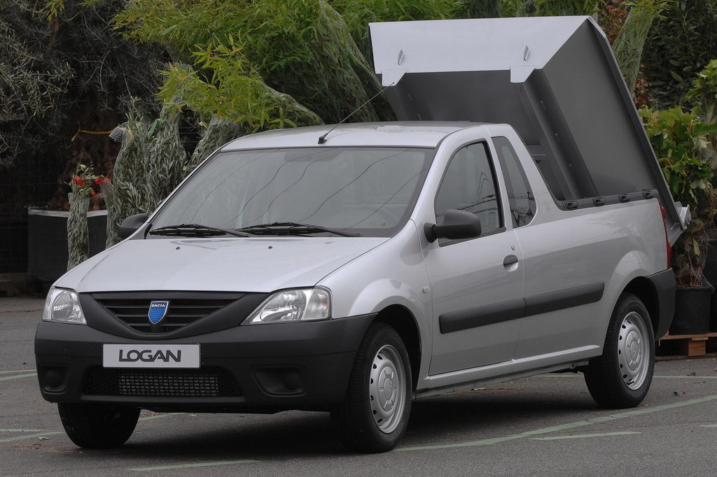 Renault Logan Pickup 2013 3D модель - Автомобілi на Hum3D