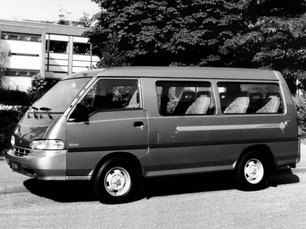 Hyundai H100 1993, 1994, 1995, 1996, 1997, минивэн, 1
