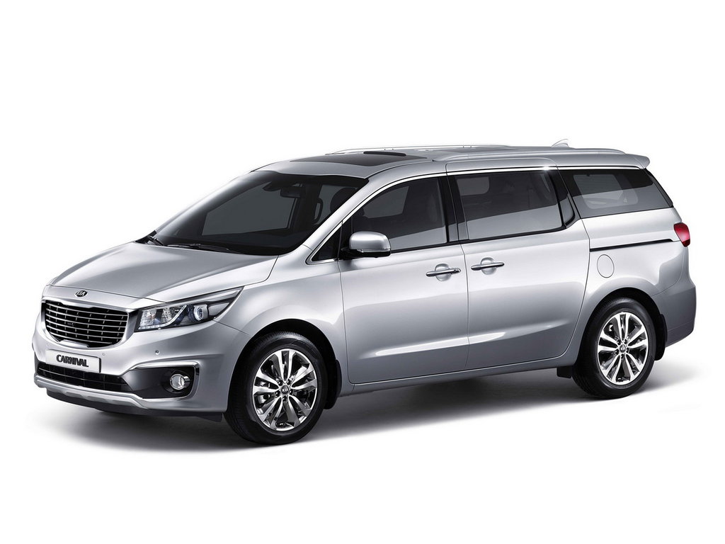 Kia Carnival 2014, 2015, 2016, 2017, 2018, минивэн, 3