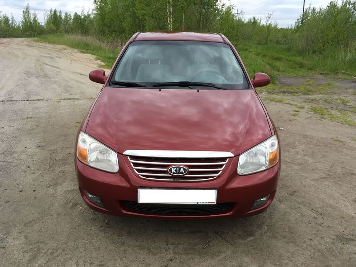 Киа Церато 2007 спелая вишня