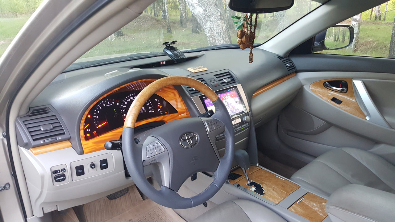 Вэлкам то салон! - Toyota Camry (XV40), 2,4 л, 2008 года тюнинг DRIVE2