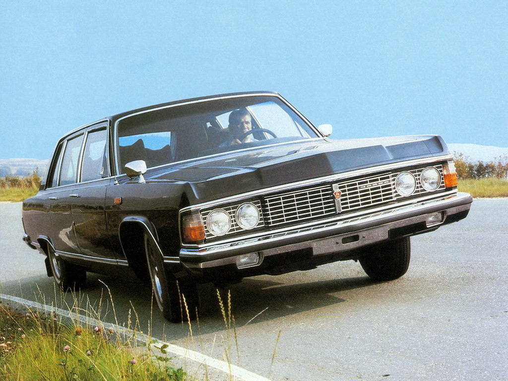 Газ 13 с четырьмя фарами фото ГАЗ 14 Чайка 1977, 1978, 1979, 1980, 1981, седан, 1 поколение технические характ