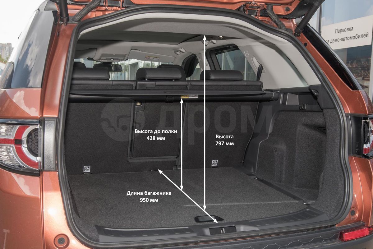 Land Rover Freelander 2 габариты