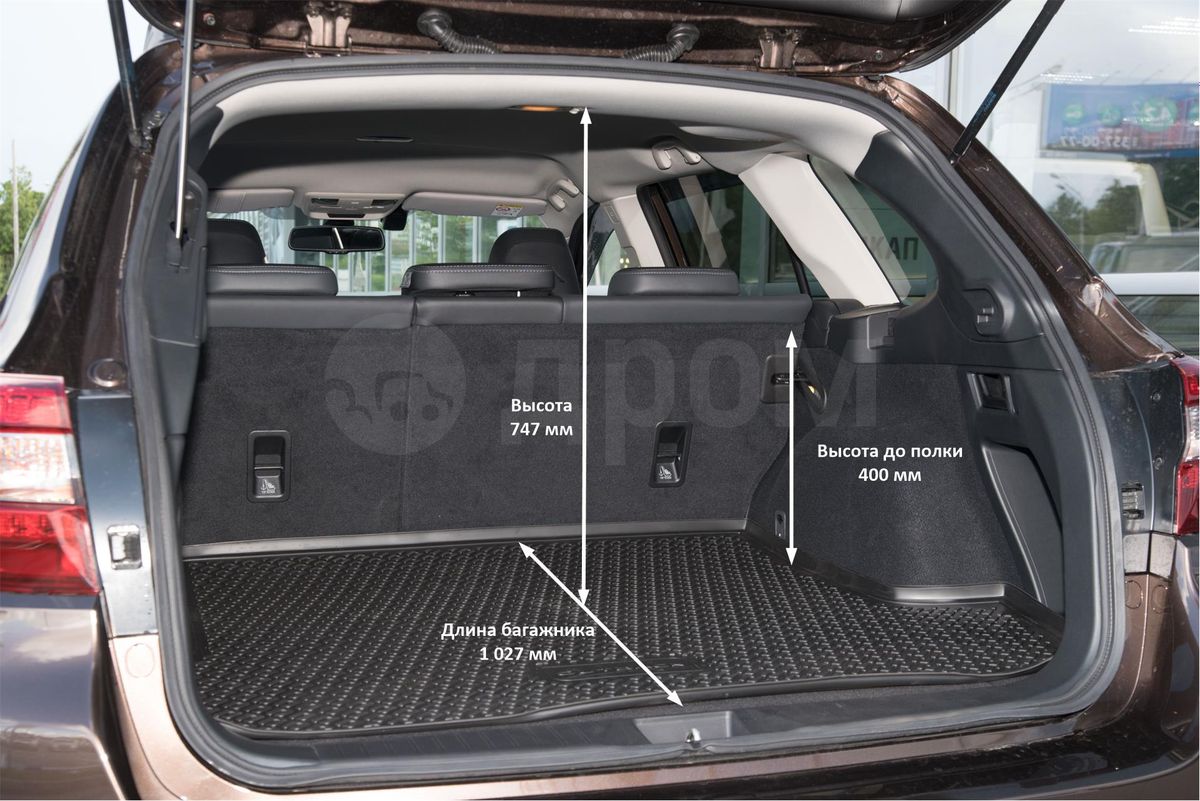 Subaru Outback 2010 багажник