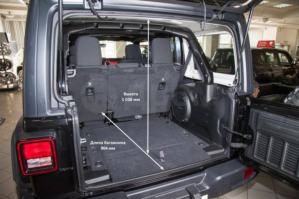 Jeep Wrangler Rubicon багажник