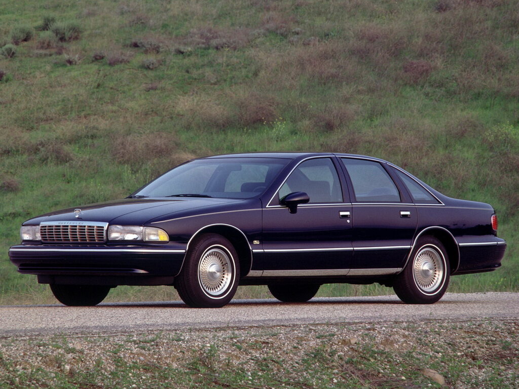 Chevrolet Caprice рестайлинг 1992, 1993, 1994, 1995, 1996, седан, 4  поколение технические характеристики и комплектации