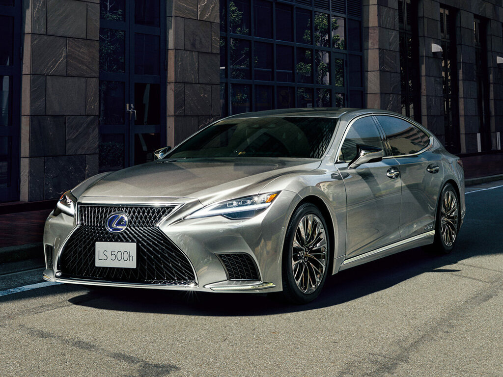 Lexus LS500h рестайлинг 2020, 2021, 2022, 2023, 2024, седан, 5