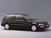 Honda Civic рестайлинг 1989, хэтчбек 3 дв., 4 поколение