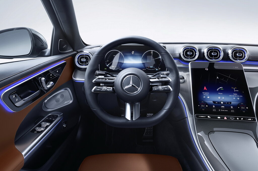 Mercedes-Benz C-Class 2021, 2022, седан, 5 поколение, W206