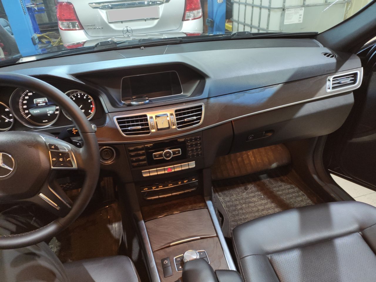 как сбросить то на мерседес w212 рестайлинг