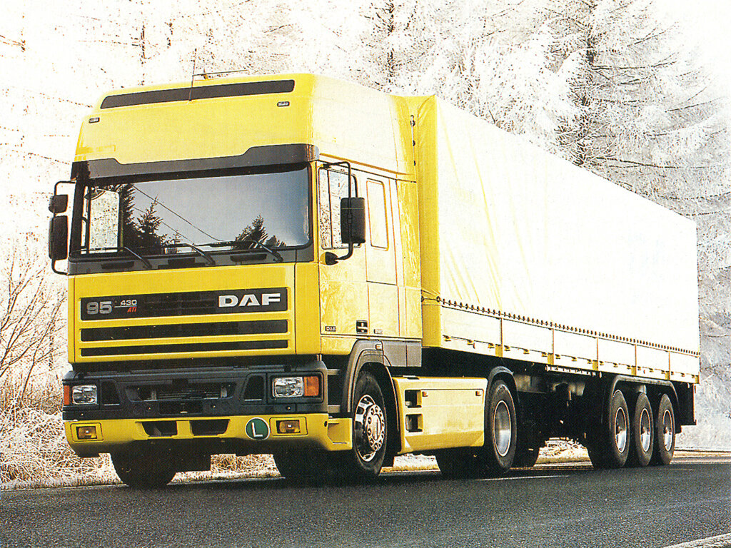 DAF 95 4x2 1987, седельный тягач, 1 поколение (09.1987 - 01.1998)