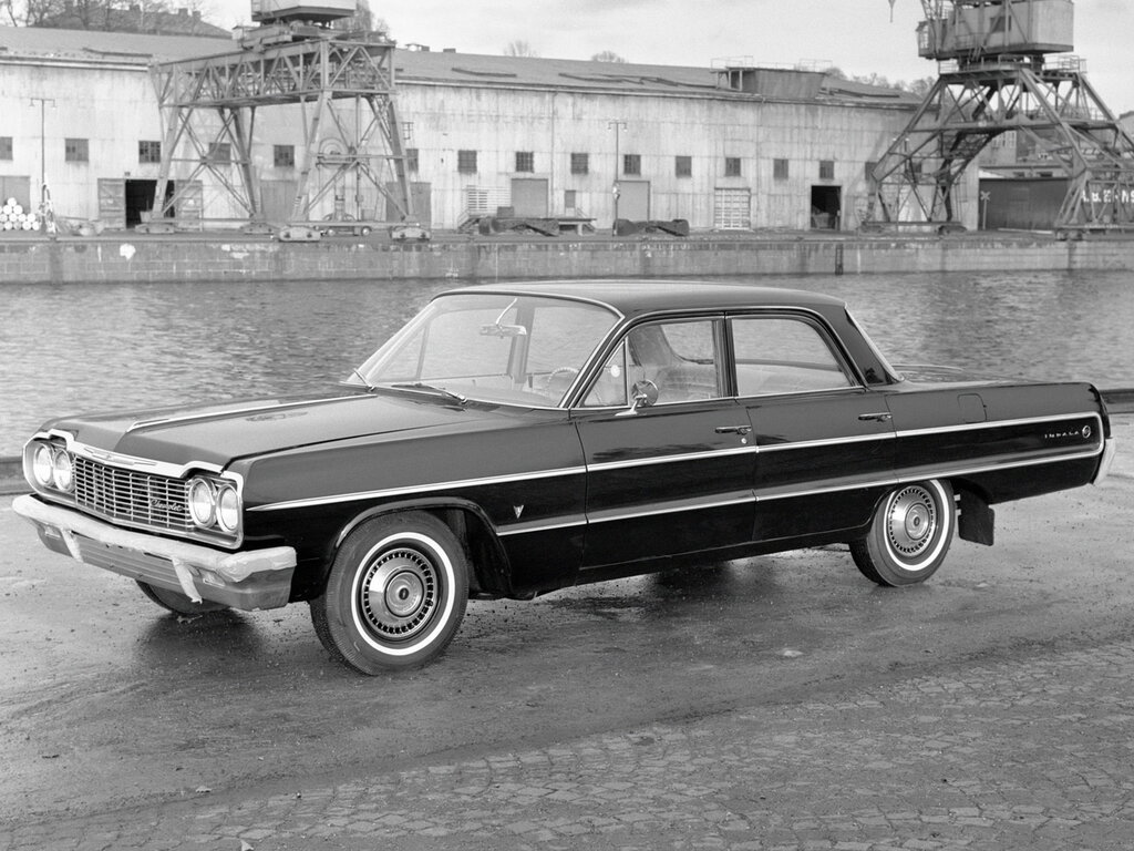 Chevrolet Impala 3-й рестайлинг 1963, седан, 3 поколение (10.1963 - 09.1964)