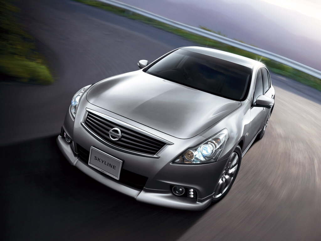 Nissan Skyline рестайлинг 2010, 2011, 2012, 2013, 2014, седан, 12  поколение, V36 технические характеристики и комплектации