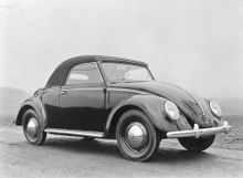 Volkswagen Kaefer рестайлинг 1946, открытый кузов, 1 поколение