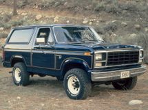 Расход топлива Форд Бронко Ford Bronco 1979, джип/suv 3 дв., 3 поколение, U15