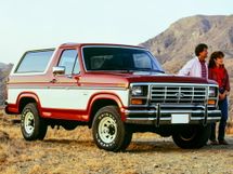 Расход топлива Форд Бронко Ford Bronco рестайлинг 1981, джип/suv 3 дв., 3 поколение, U15
