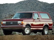 Расход топлива Форд Бронко Ford Bronco рестайлинг 1988, джип/suv 3 дв., 4 поколение, U15