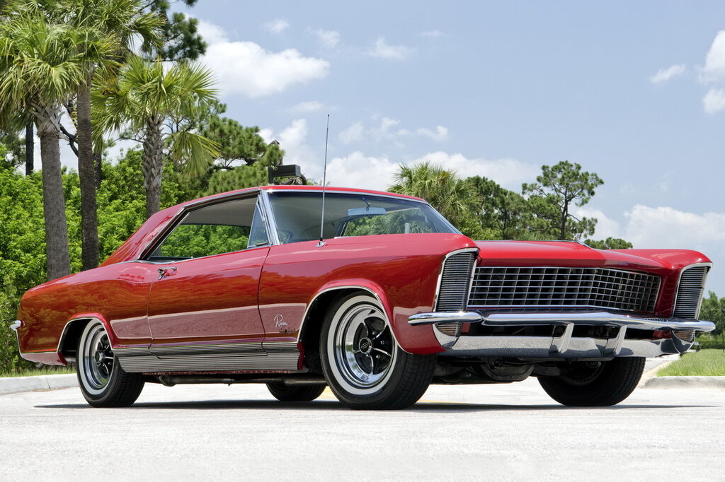 Как выглядит машина бьюик Buick Riviera рестайлинг 1964, 1965, купе, 1 поколение технические характеристик