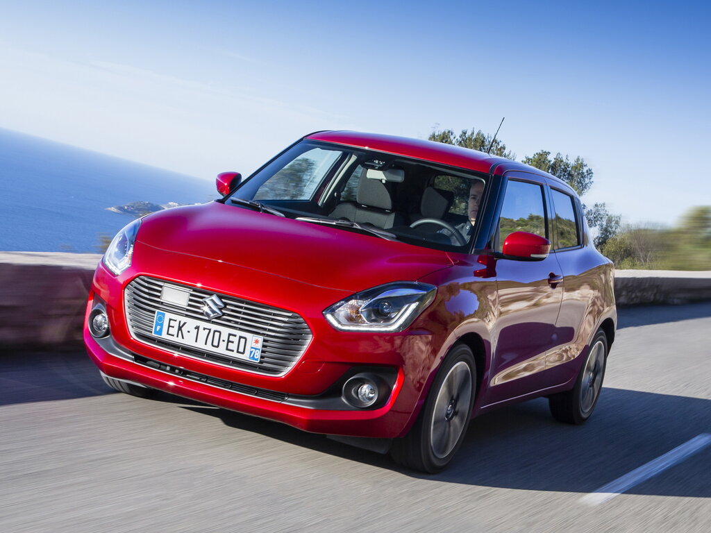 Suzuki Swift 2016, 2017, 2018, 2019, 2020, хэтчбек 5 дв., 5 поколение, A2L  технические характеристики и комплектации