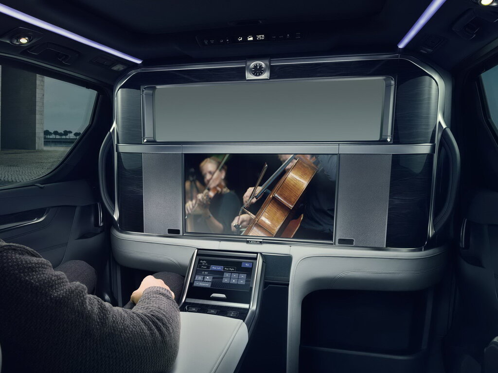 Lexus LM350 2019, 2020, 2021, 2022, 2023, минивэн, 1 поколение ...