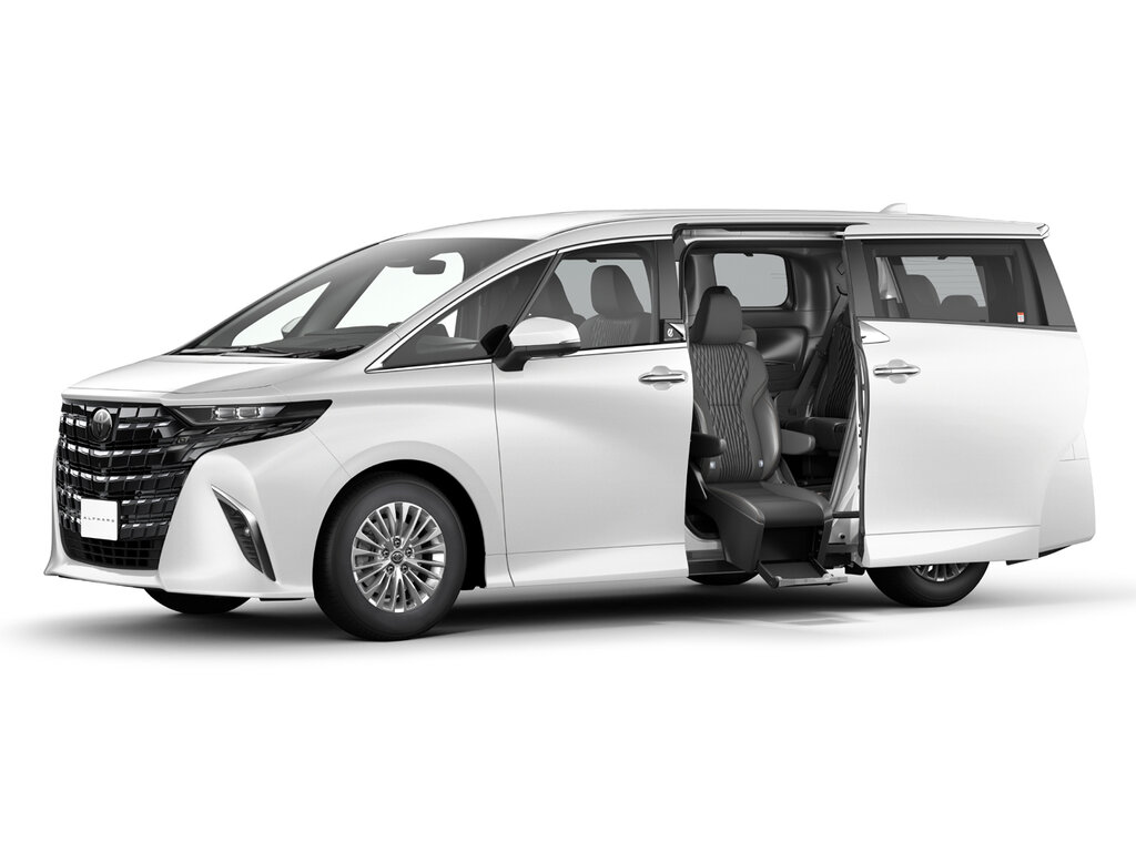 Toyota Alphard 2023, 2024, минивэн, 4 поколение, H40 технические