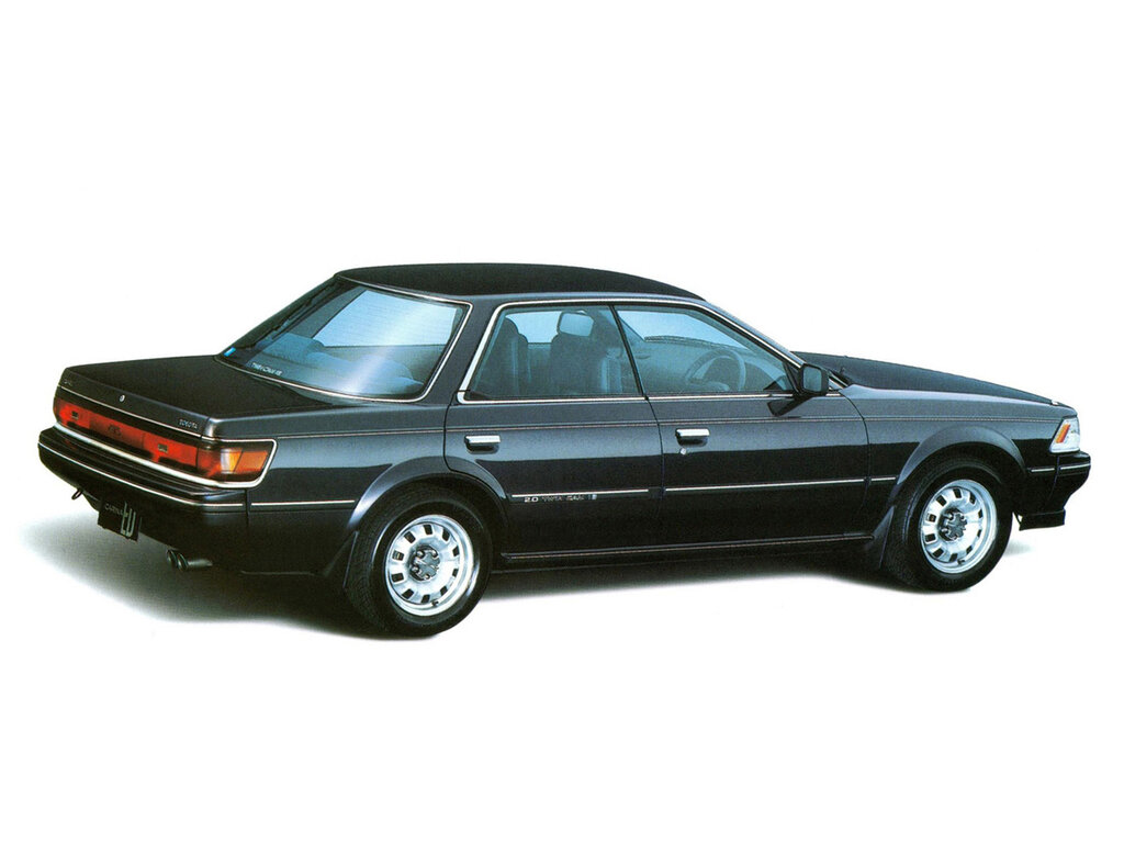 Toyota Carina ED рестайлинг 1987, 1988, 1989, седан, 1 поколение, ST160  технические характеристики и комплектации