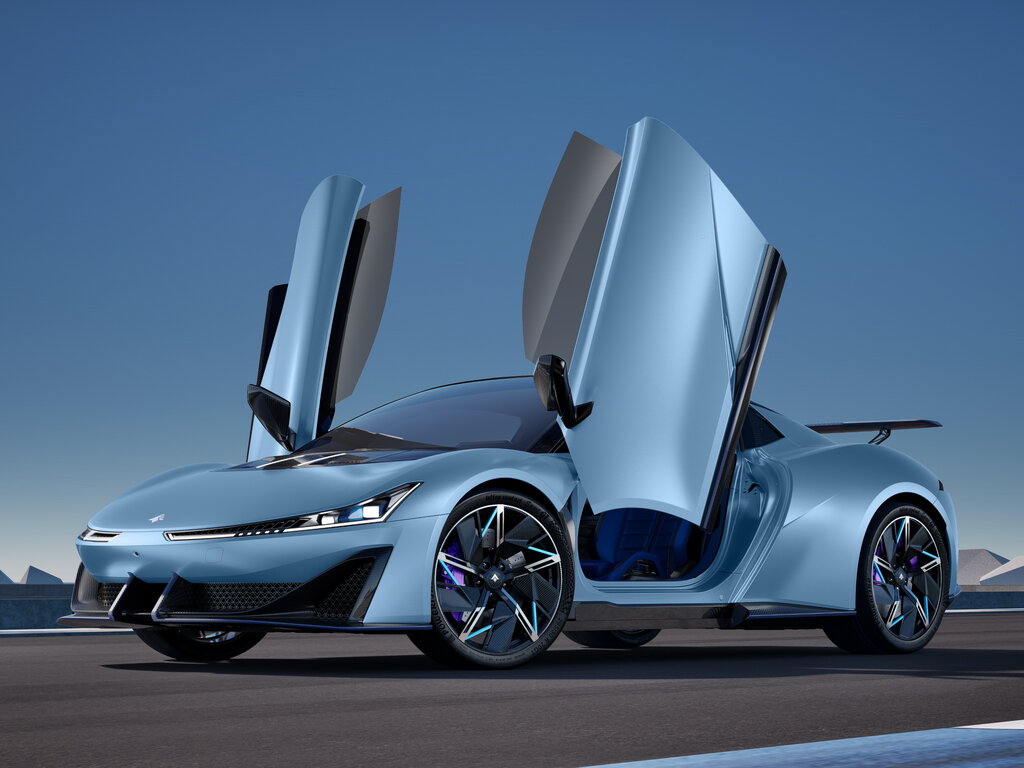 Китайский электрический гиперкар марка фото GAC Aion Hyper SSR 2022, 2023, 2024, купе, 1 поколение технические характеристик