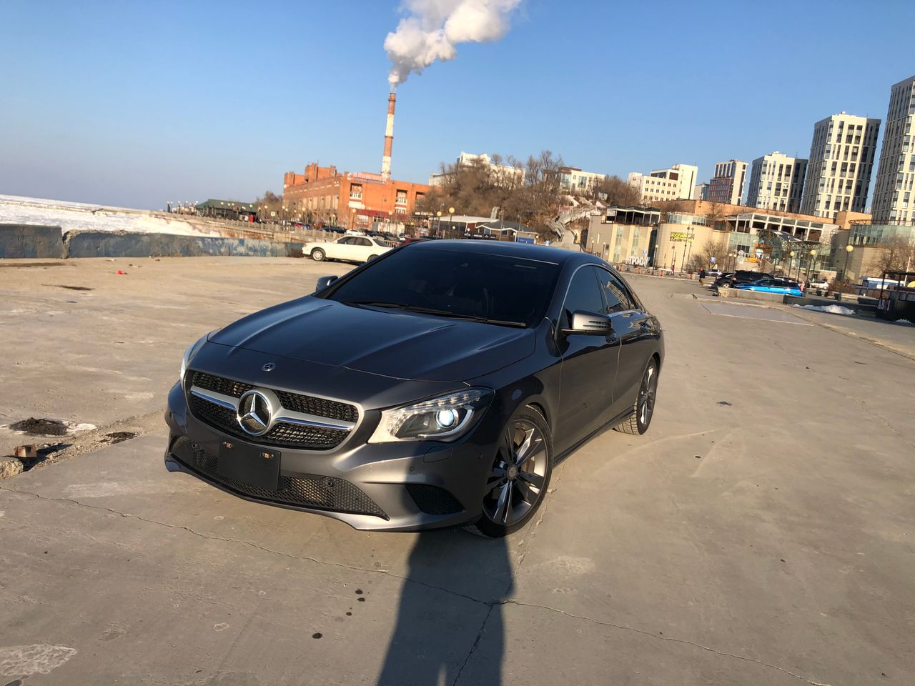 Mercedes-Benz CLA-Class 14 года, В общих словах классная ) но только там  где нет ям на дорогах 😂, бензин, 122 л.с., Владивосток, Седан