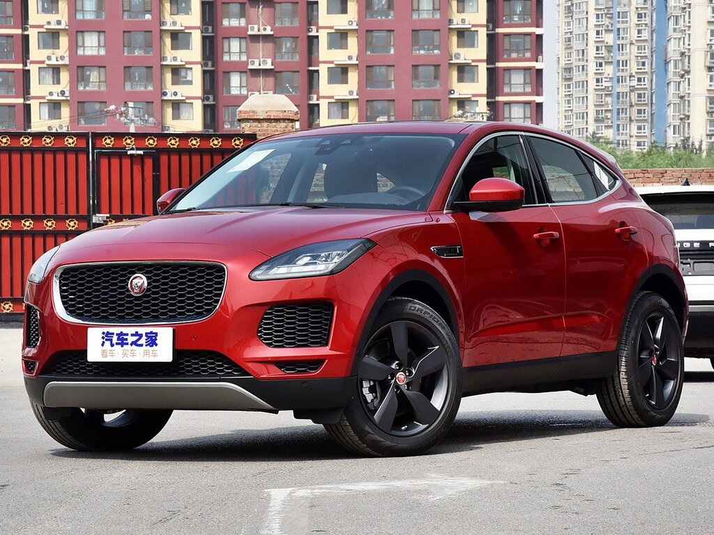 Jaguar E-Pace 2017, джип/suv 5 дв., 1 поколение (07.2017 - 07.2023)