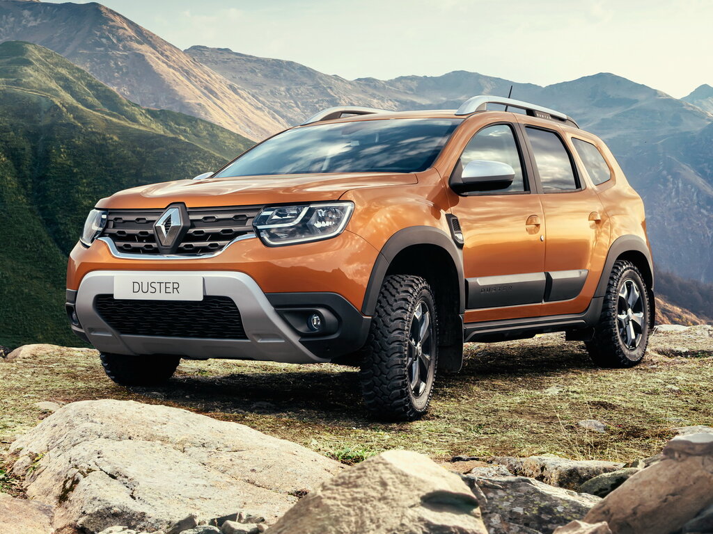 Renault Duster рестайлинг 2021, джип/suv 5 дв., 2 поколение, HM (06.2021 - 05.2024)